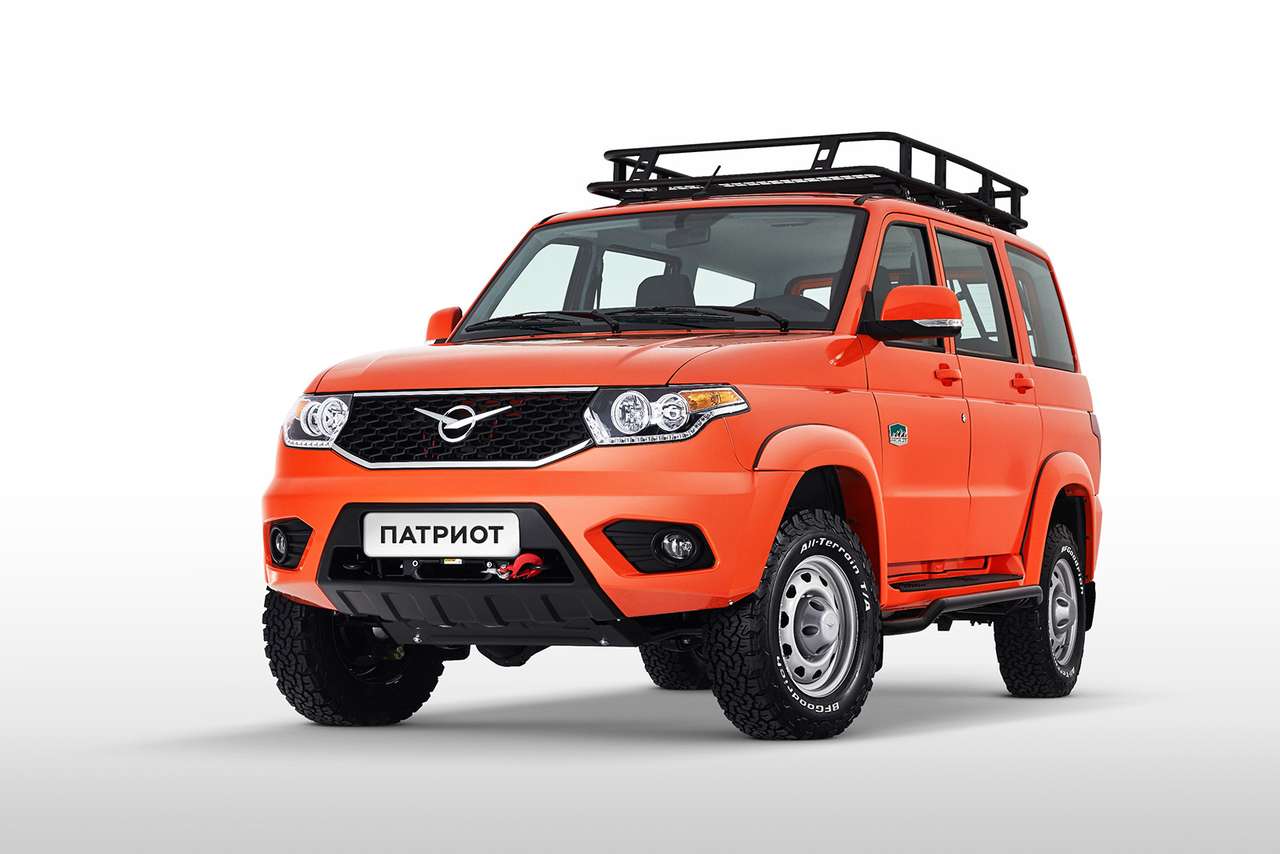 Новая спецверсия УАЗ Патриот: теперь оранжевый (и тюнинг в законе)