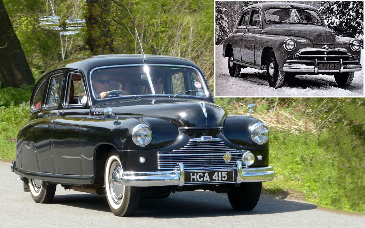 Однако если поляки сперва выпускали честную копию и лишь потом начали ее переделывать на свой лад, англичане решили не связываться с коммунистами вовсе. Они просто посмотрели на нашу Победу и выпустили свой Standard Vanguard, ставший самой популярной моделью марки. Первая версия носила индекс 20S. Стилистическое сходство с М20 очевидно – притом что Победа 1945 года, а Vangaurd — 1947-го. Однако британское издание The Motor на голубом глазу писало, что советская машина – копия английской! Наглость, иначе не назовешь. Справедливости ради: Standard, как и предшественники, был рамным, а не с несущим кузовом. Так что, англичане «увели» у нас только стиль машины.