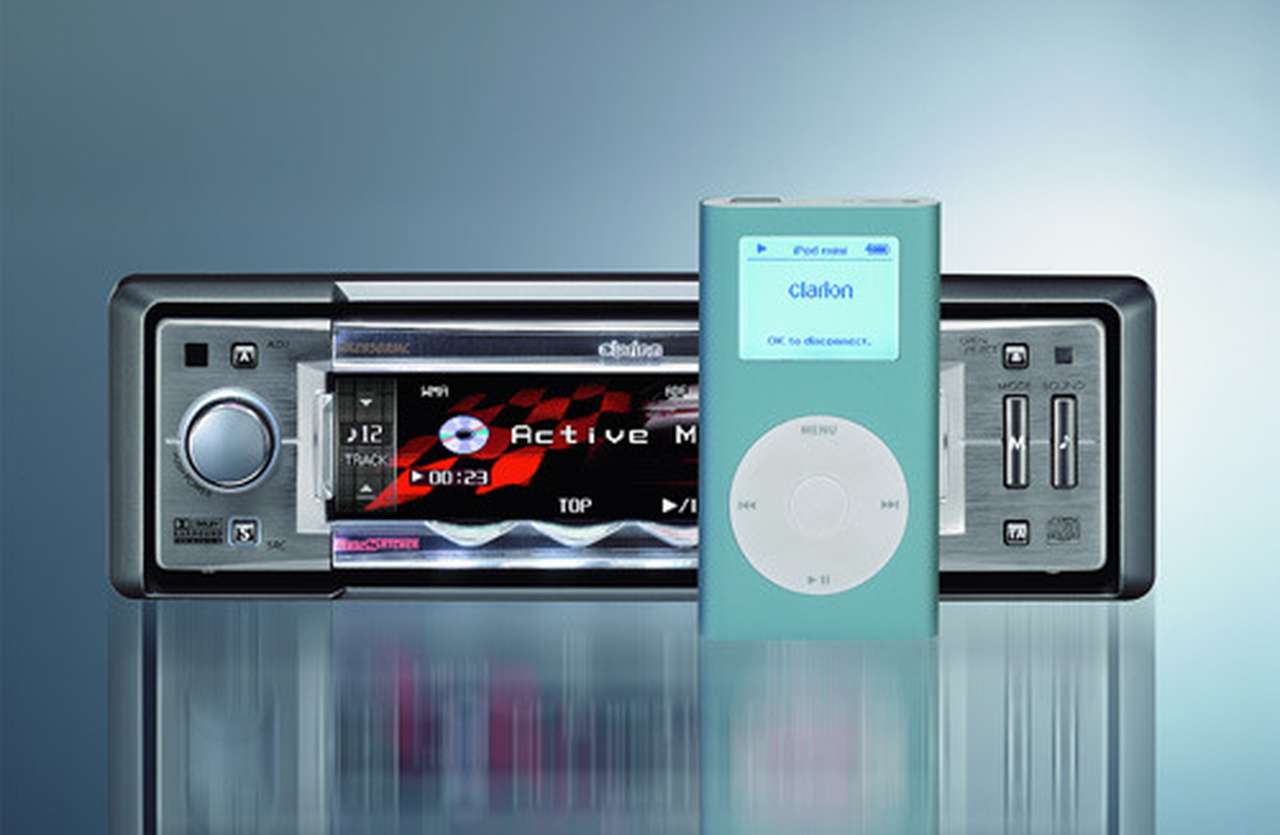 Clarion подружился с iPod