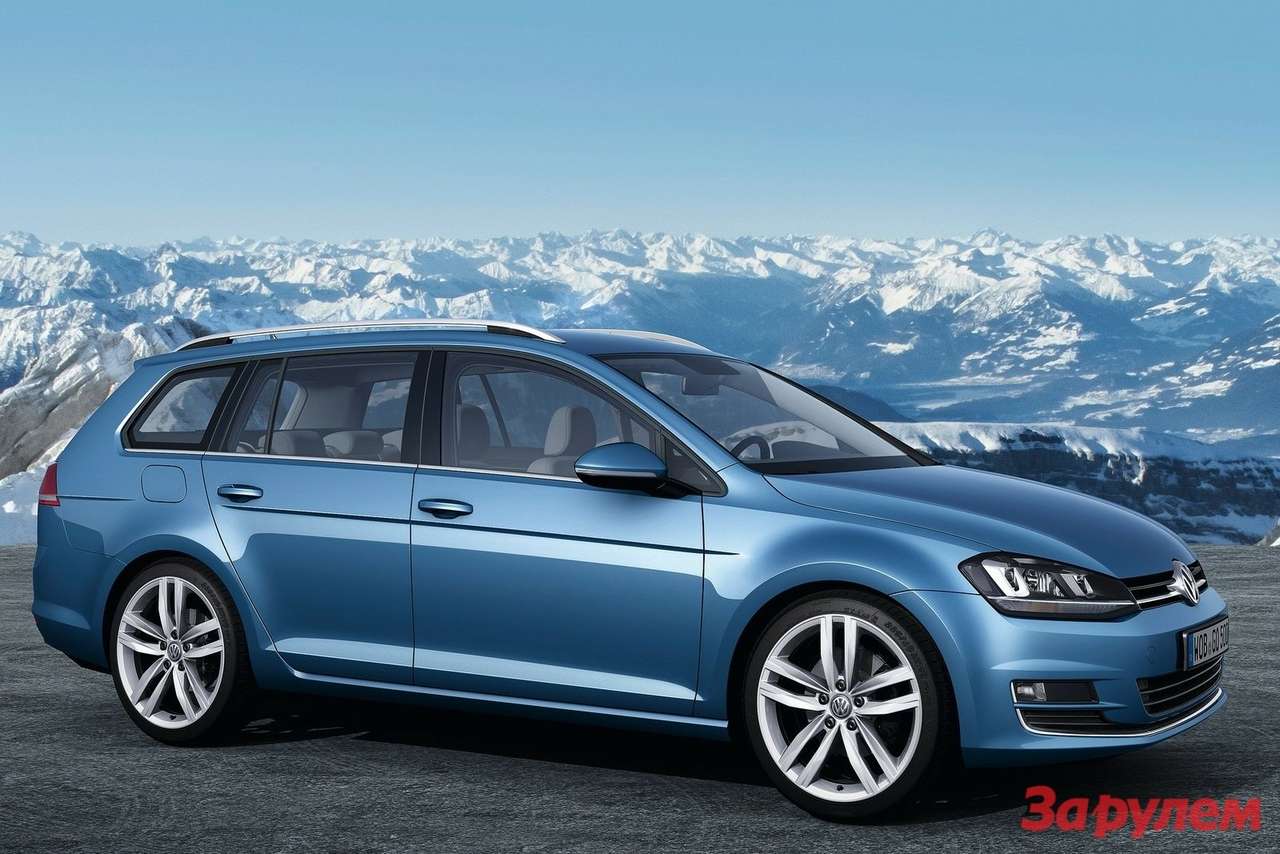 VW готовит универсал повышенной проходимости Golf Alltrack