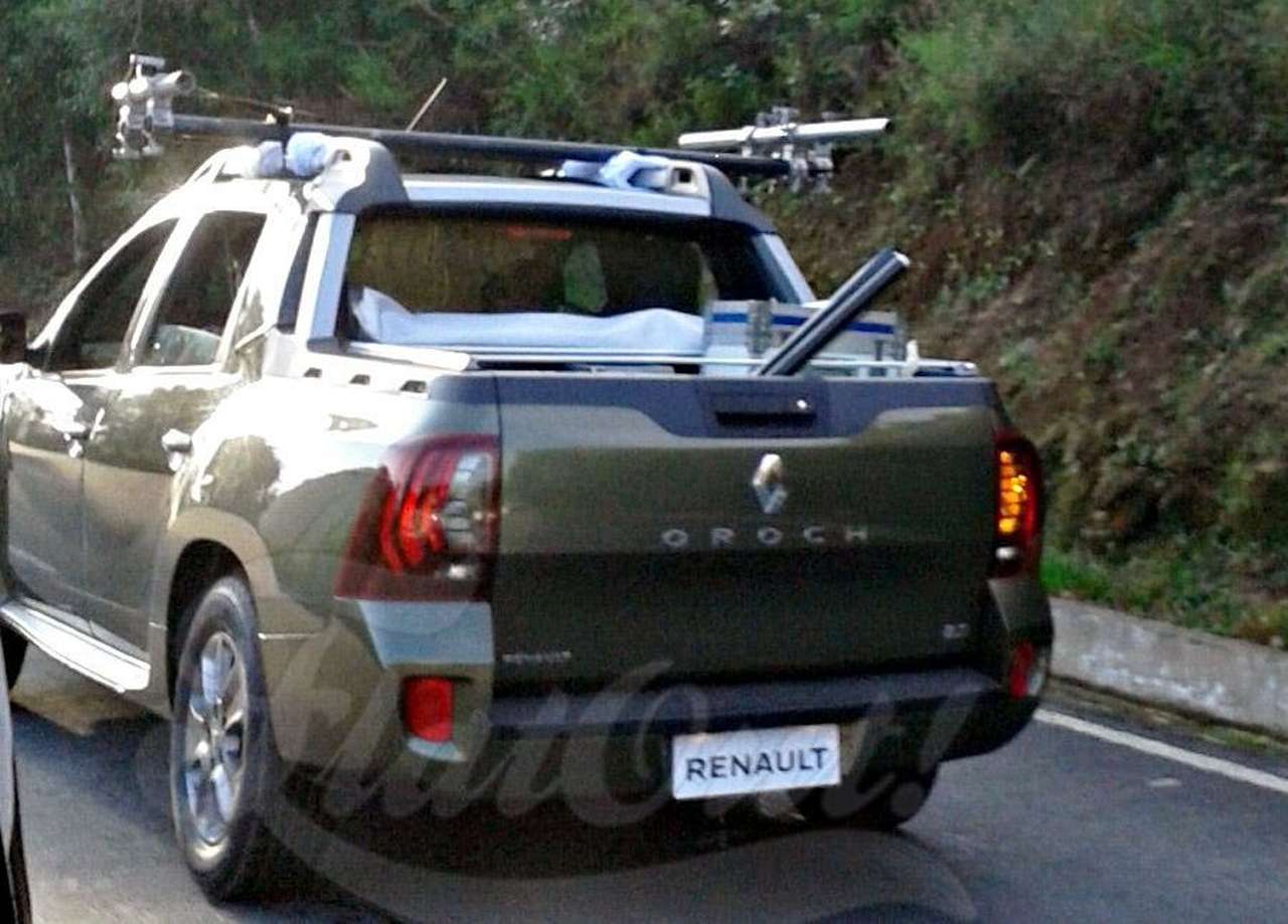 Пикап Renault Oroch близок к премьере