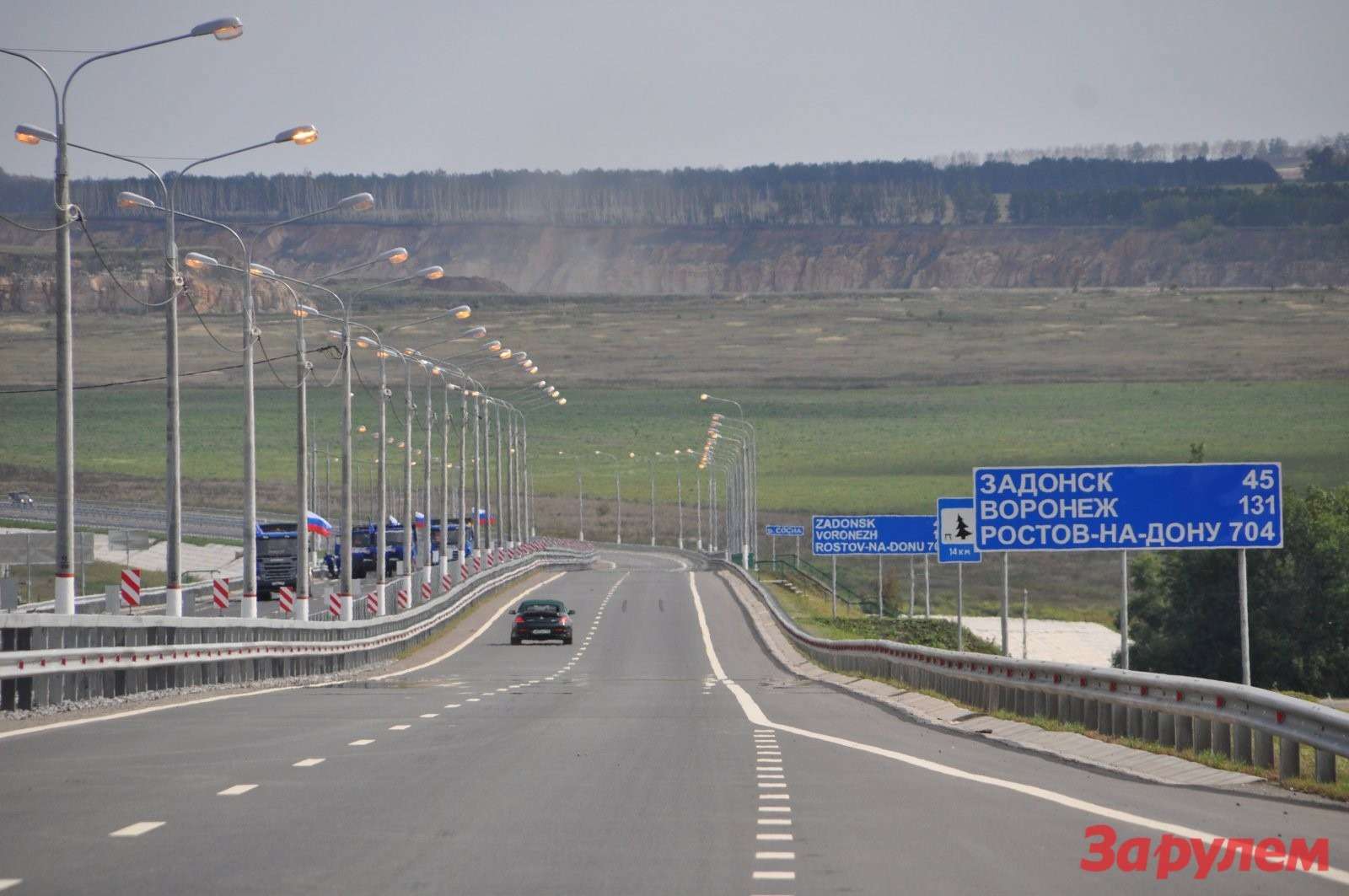 по дороге в москву