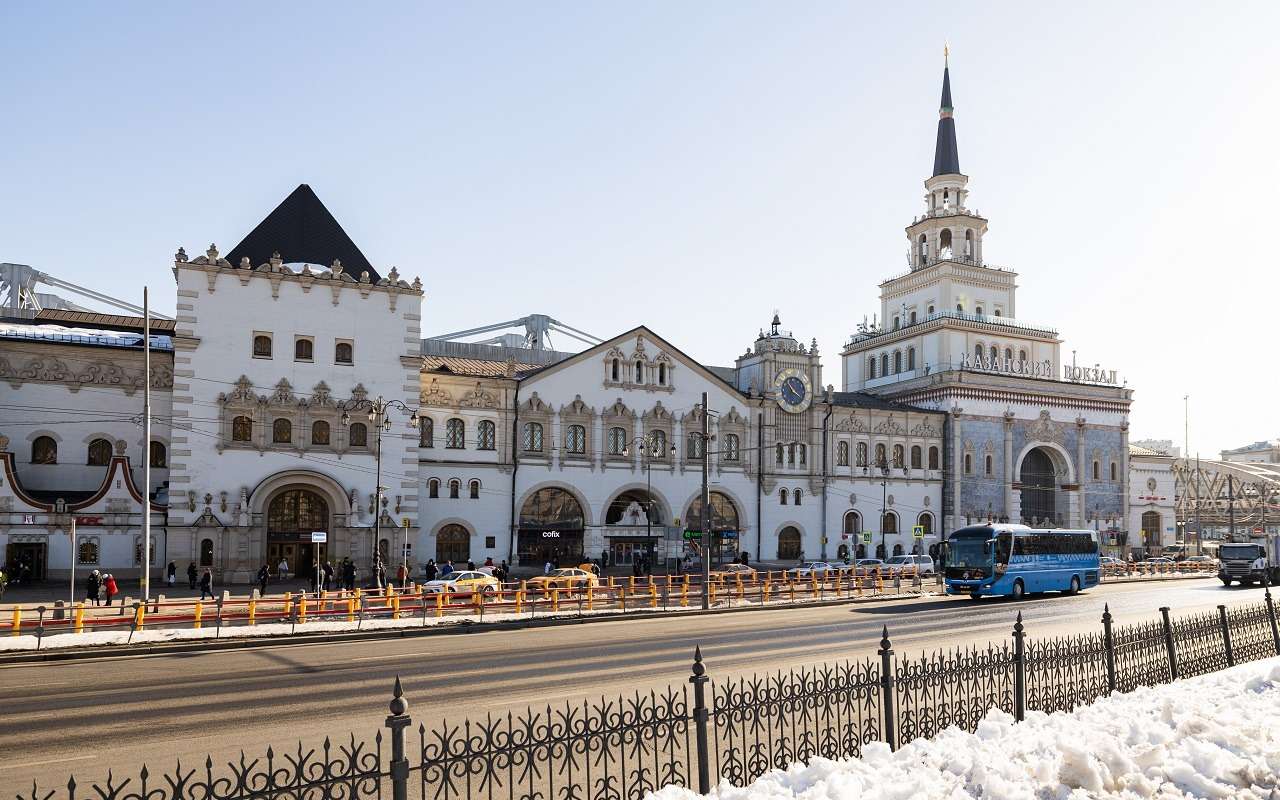 Казанский вокзал в Москве