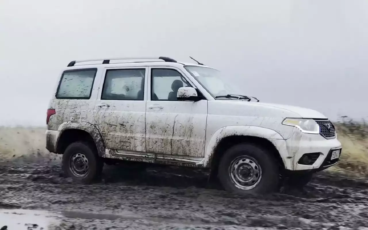 УАЗ Патриот с новым дизелем показали на тестах (видео)