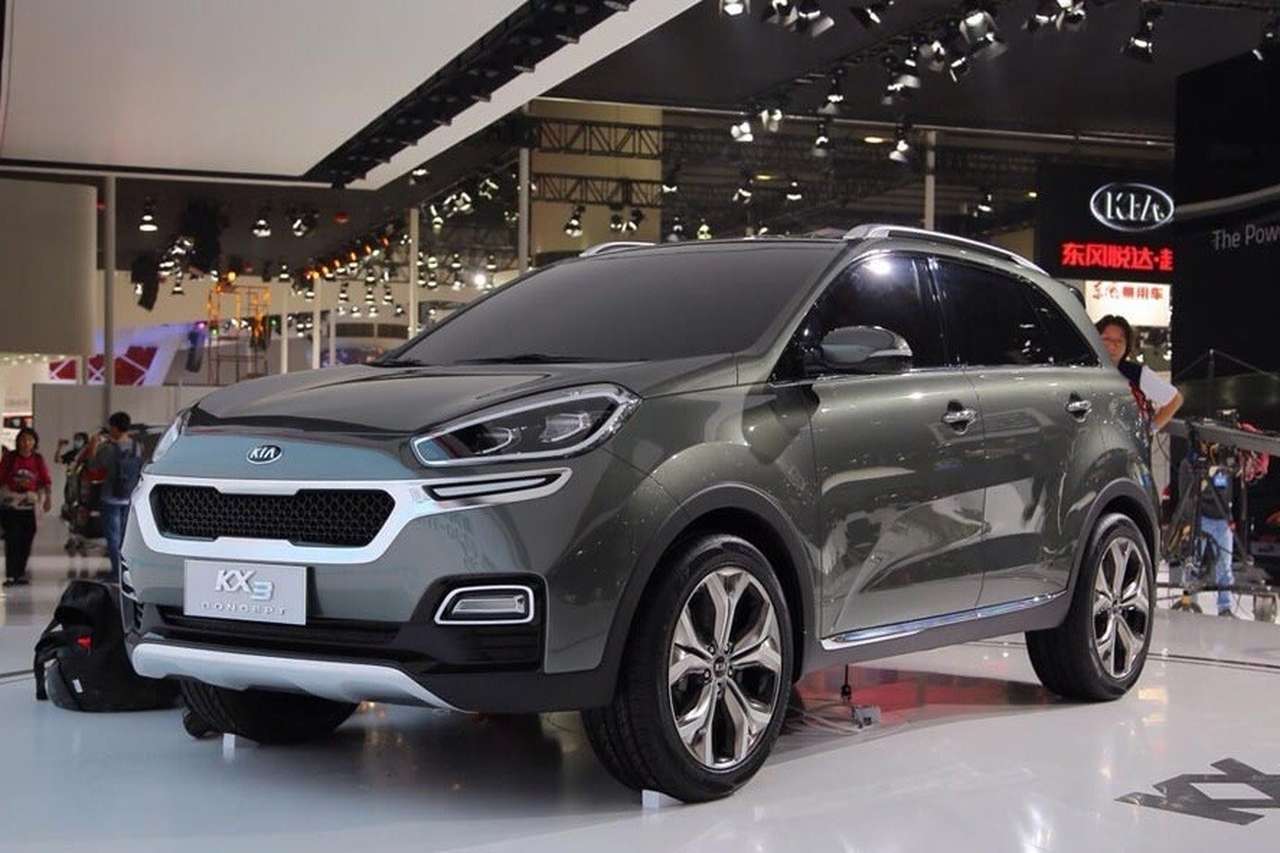 Kia выставила в Гуанчжоу новый кроссовер KX3