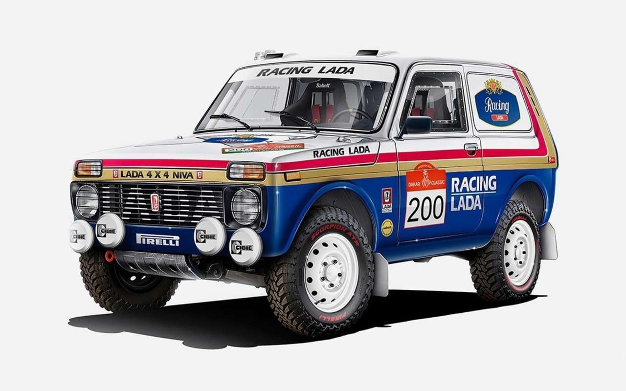Lada Niva команды Racing Lada