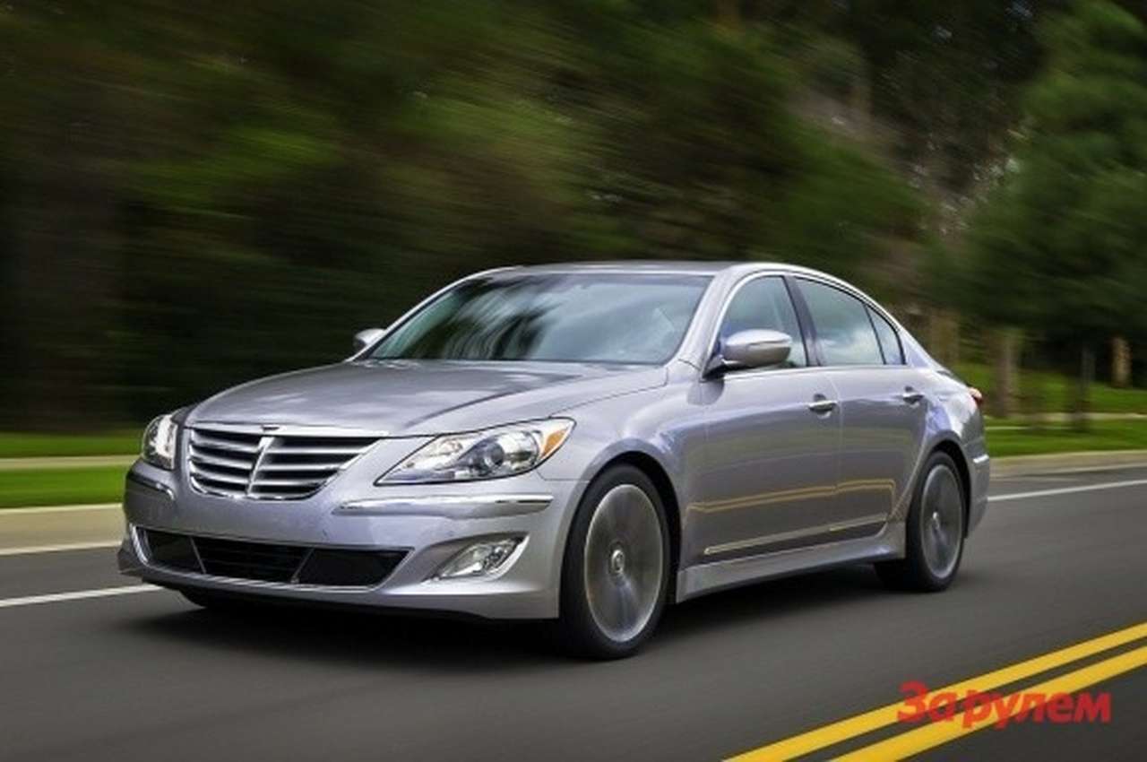 Hyundai Genesis R-Spec оснащен пятилитровым «непосредственным» мотором Tau V8 мощностью 430 л. с.