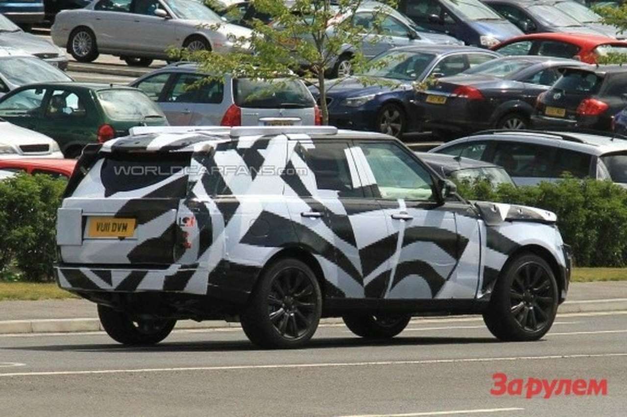 Новый Range Rover замечен на испытаниях