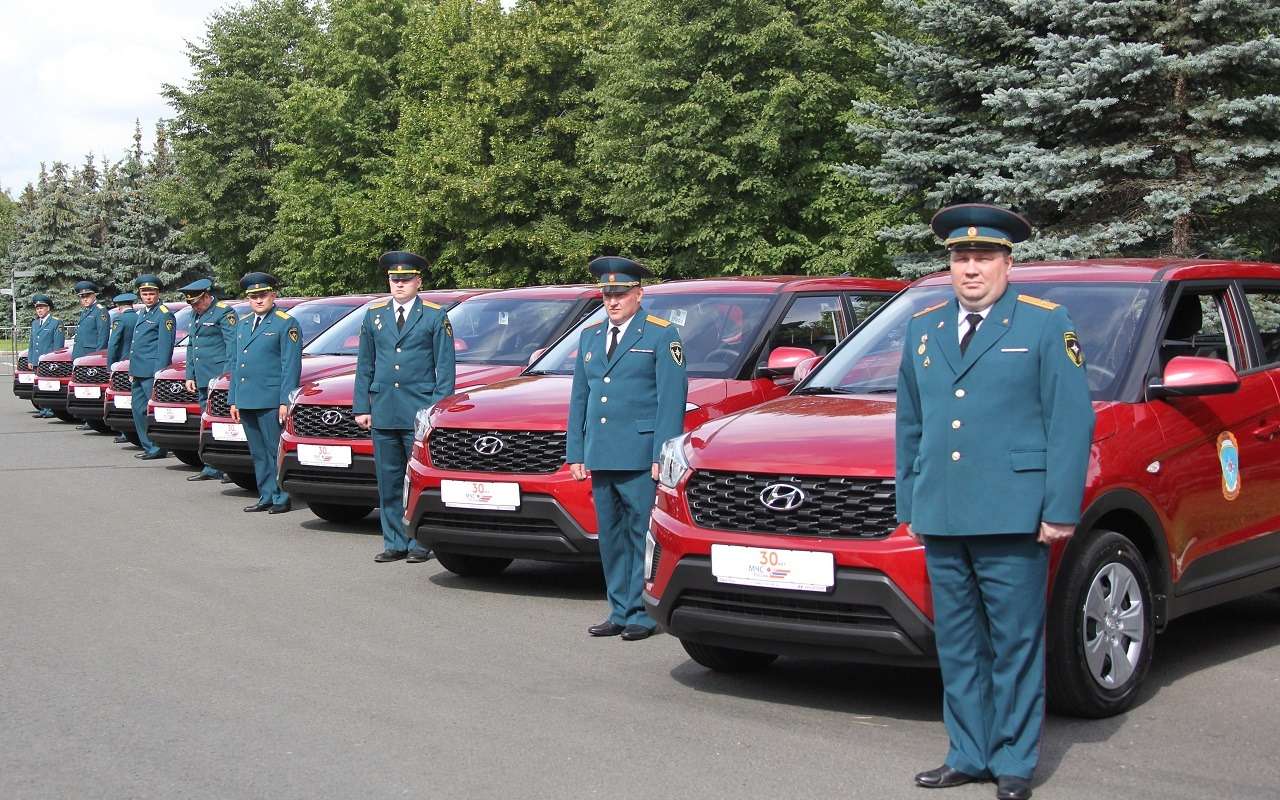 462 Hyundai Creta пошли на службу в МЧС