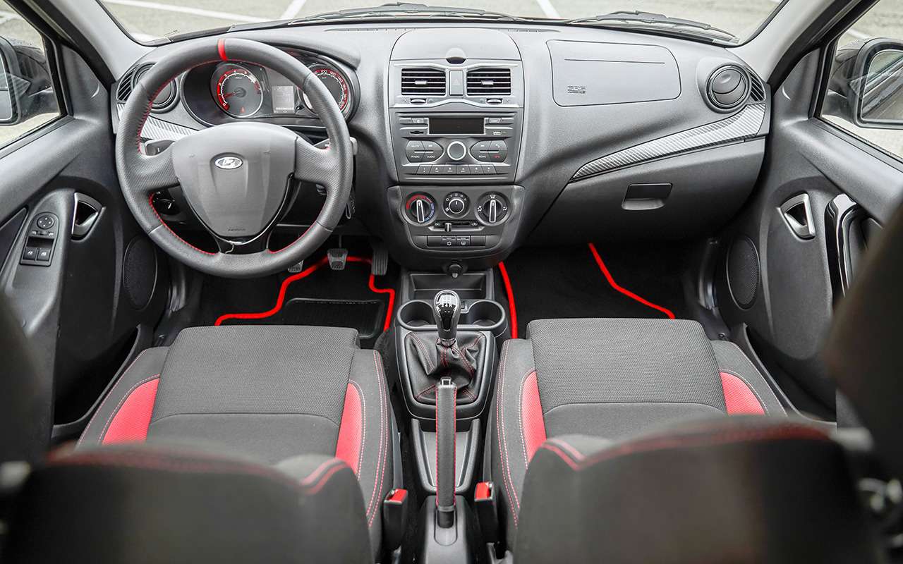 Интерьер Lada Granta Sport