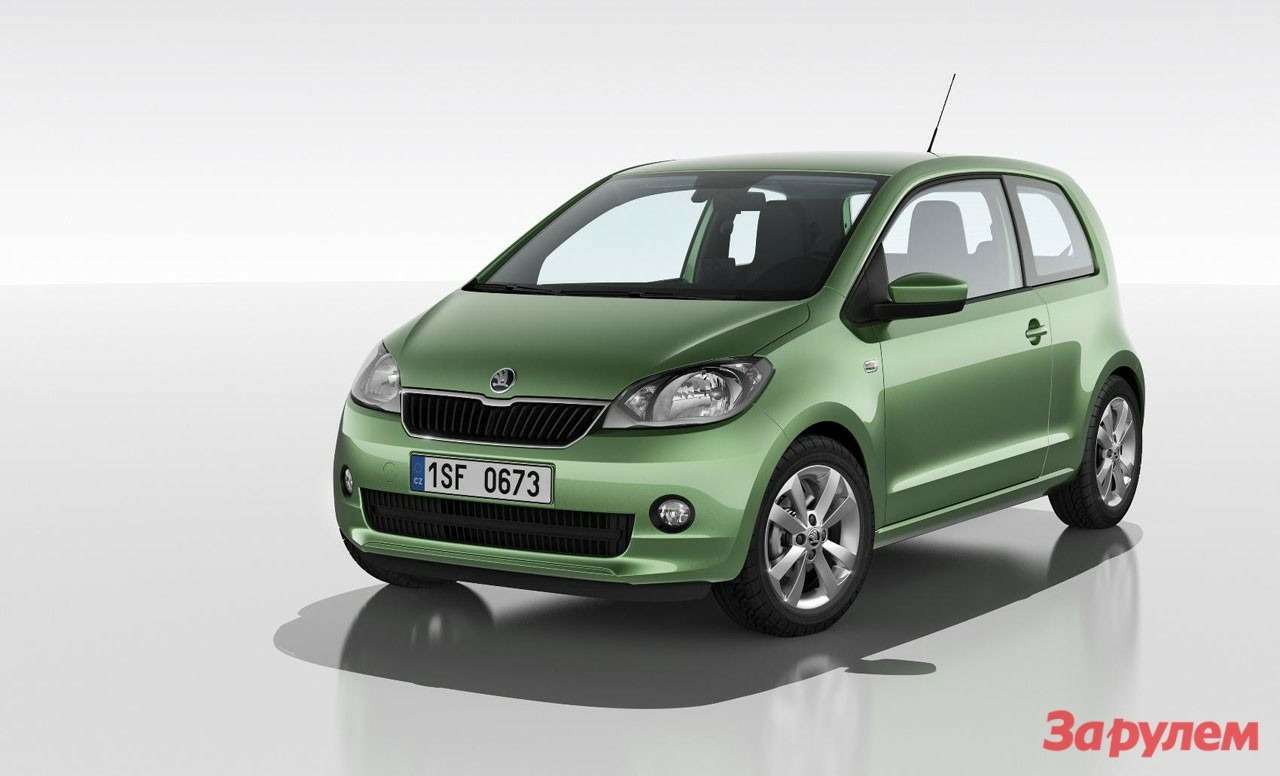 Skoda показала городской микрокар Citigo