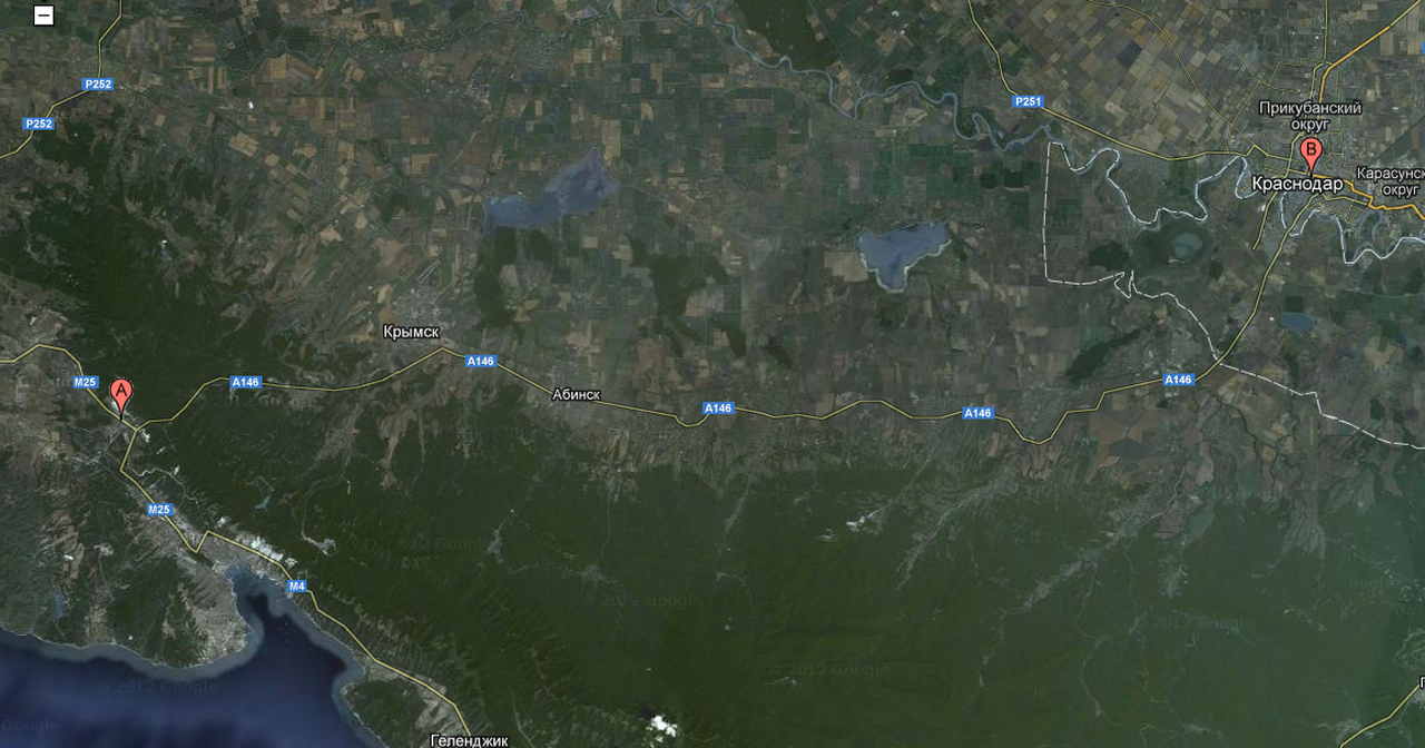 Росавтодор советует объезжать зону чрезвычайной ситуации на Кубани