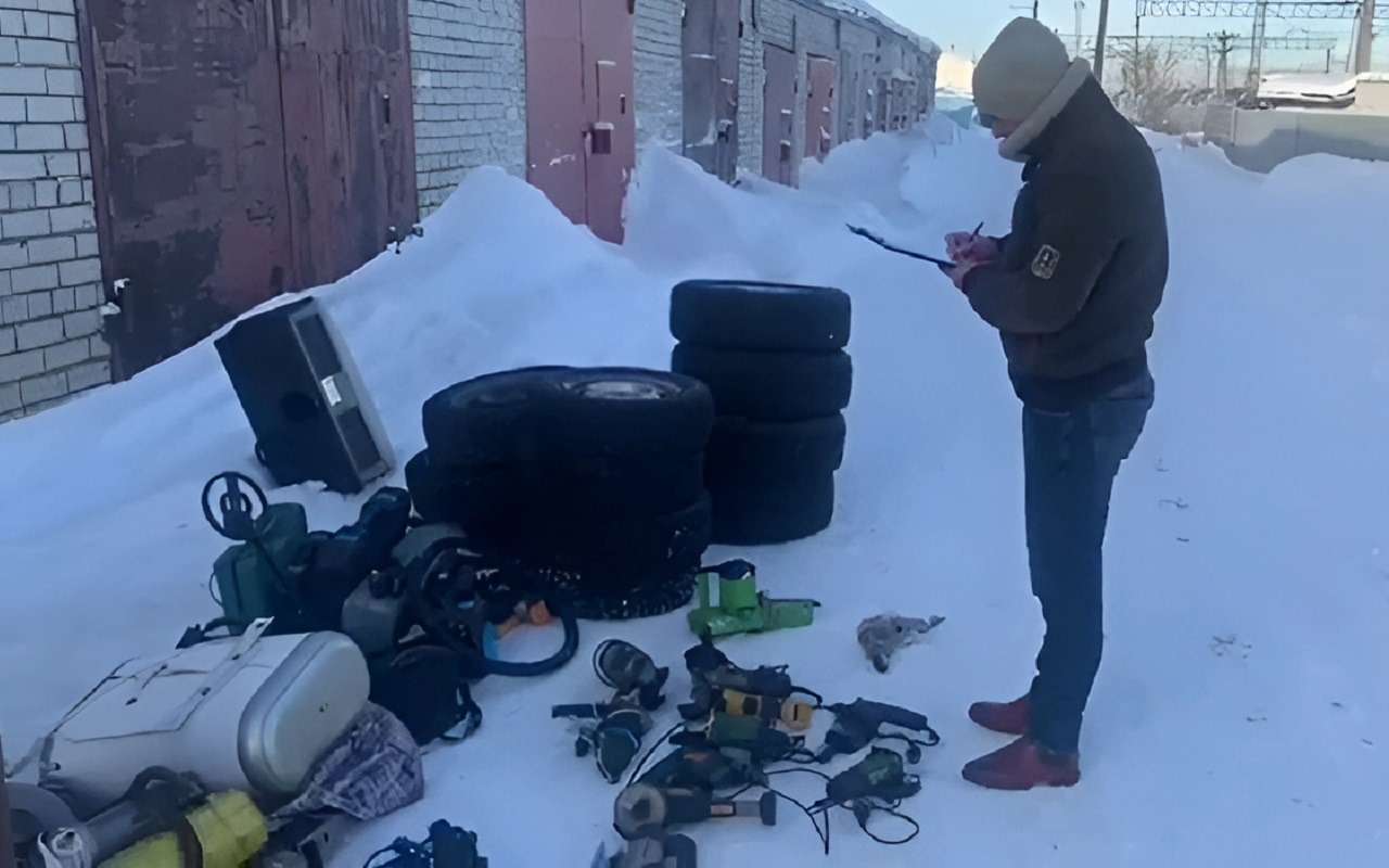 Жил в гараже и обворовывал другие (видео)