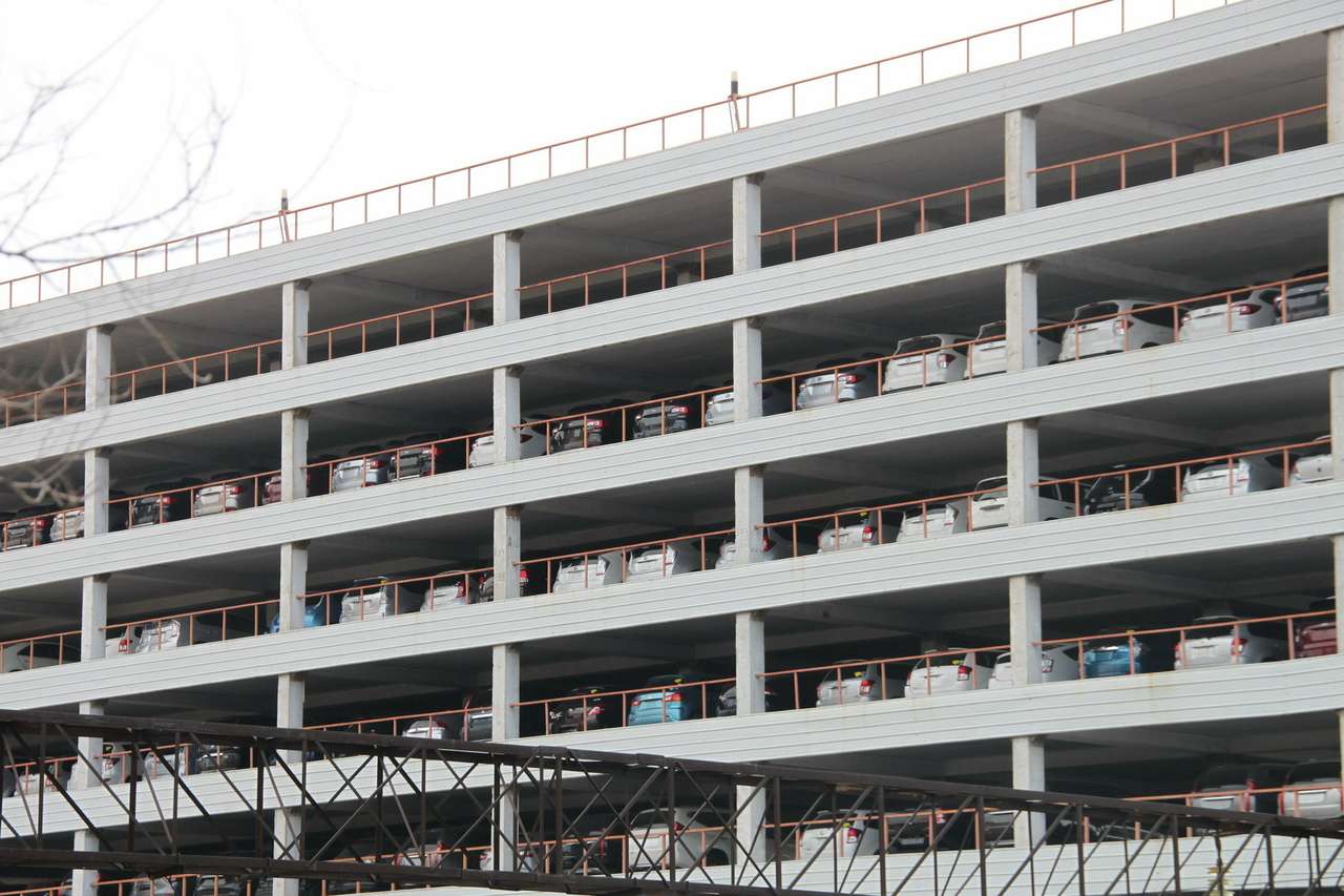 Один из складов временного хранения Дальневосточной таможни