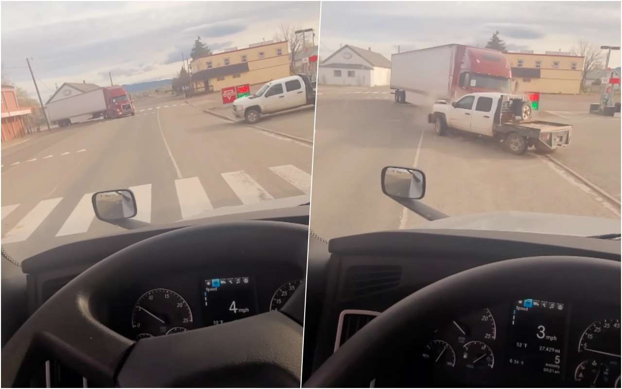 Что бывает, если водитель большегруза неадекват