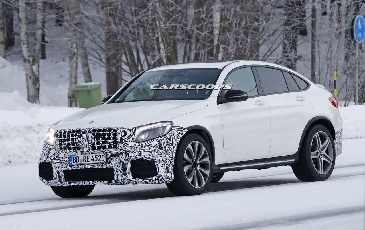 Мятежный дух: Mercedes-AMG тестирует сумасшедший кроссовер GLC 63 Coupe