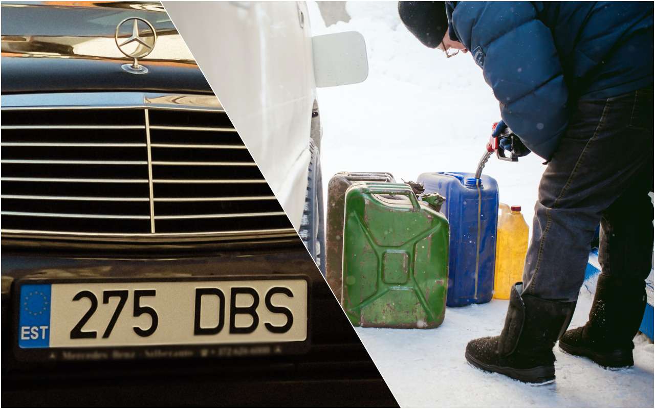 Стало известно, что эстонским водителям запретили вывозить из России