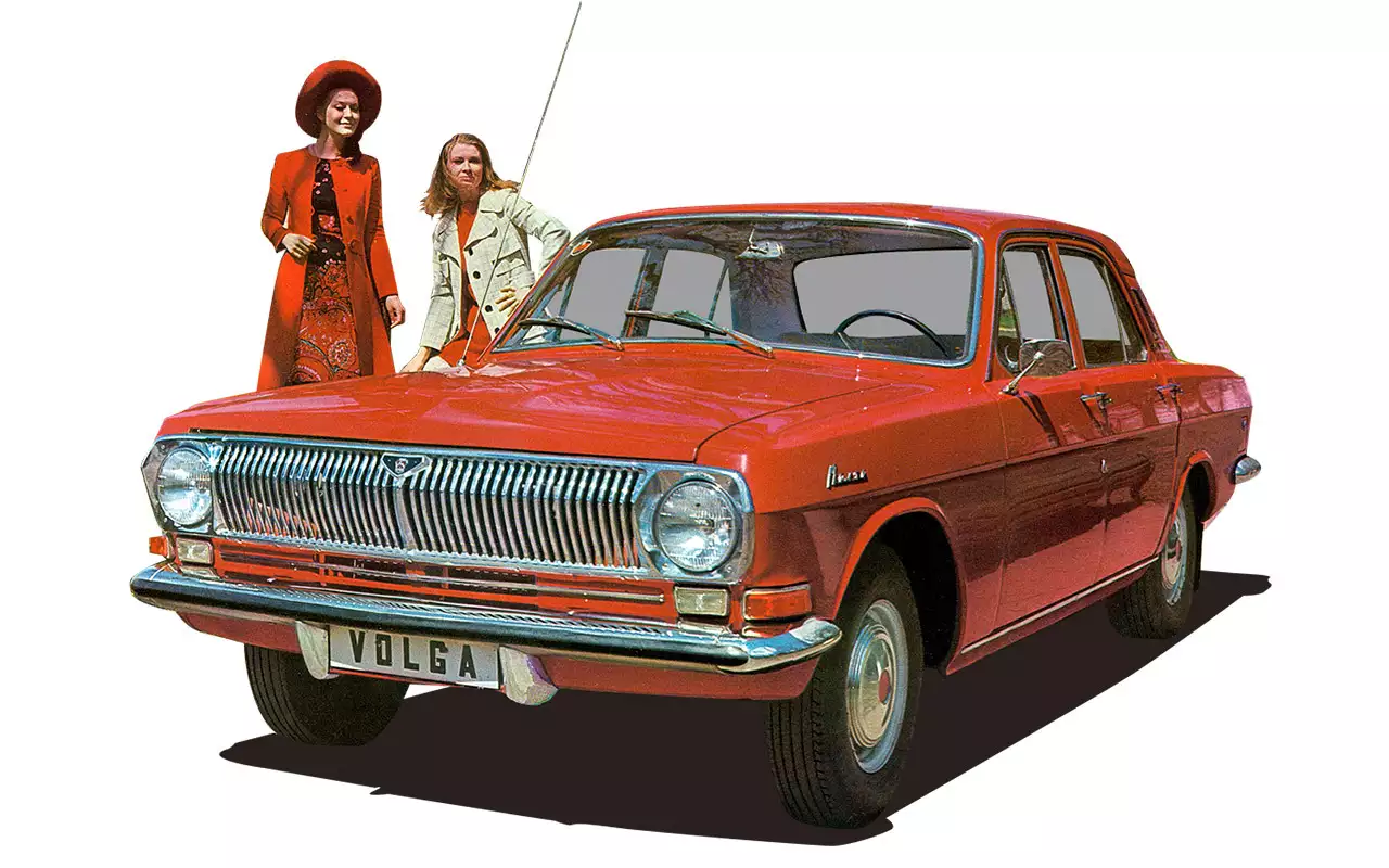 На стадии прорисовки кузова новой Волги горьковские художники всё дальше уходили от вычурности в сторону спокойных линий и скромного декора в типичном для 1960‑х стиле.