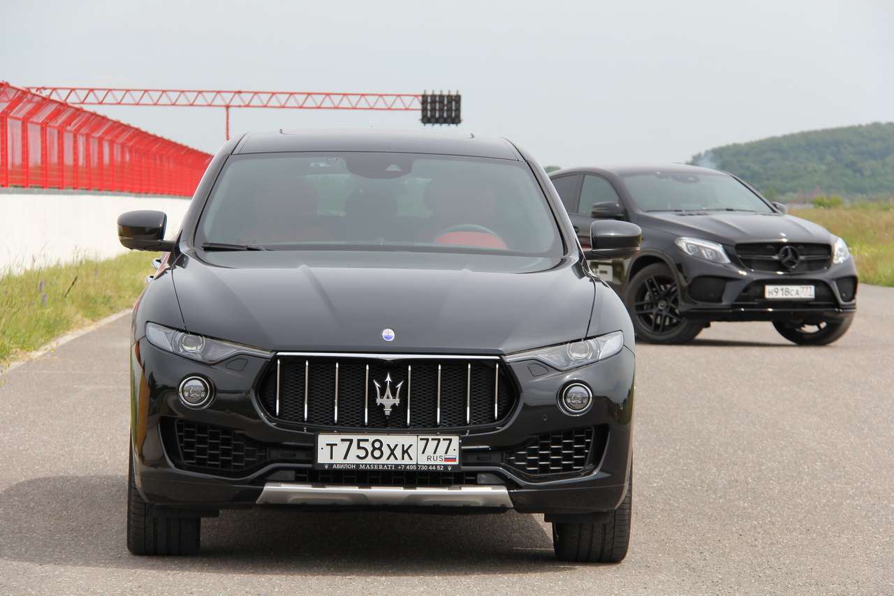 Mercedes-AMG GLE 43 – Maserati Levante: трезубец показывает зубы