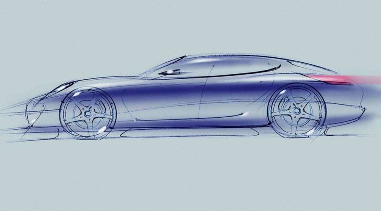 Porsche Pajun разделит платформу с новой Panamera