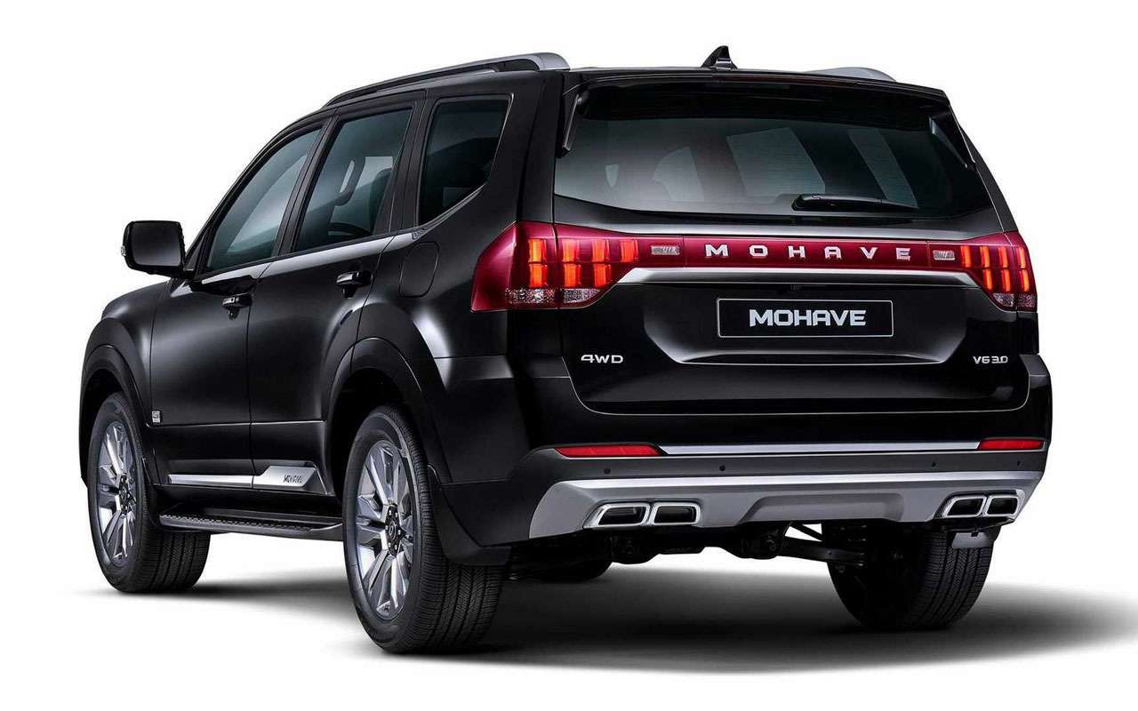 Kia опубликовала первые фото нового Mohave