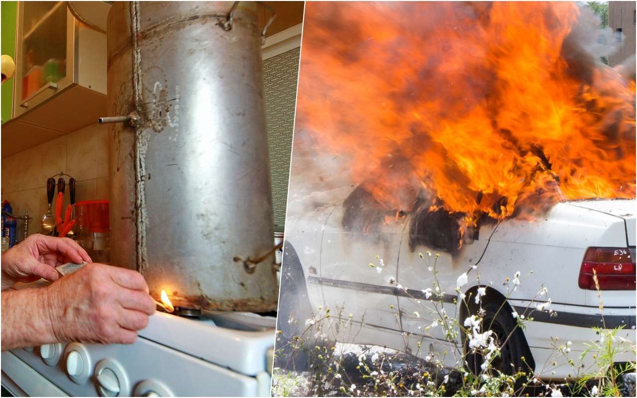 Варил самогон и вот: пострадало 7 машин