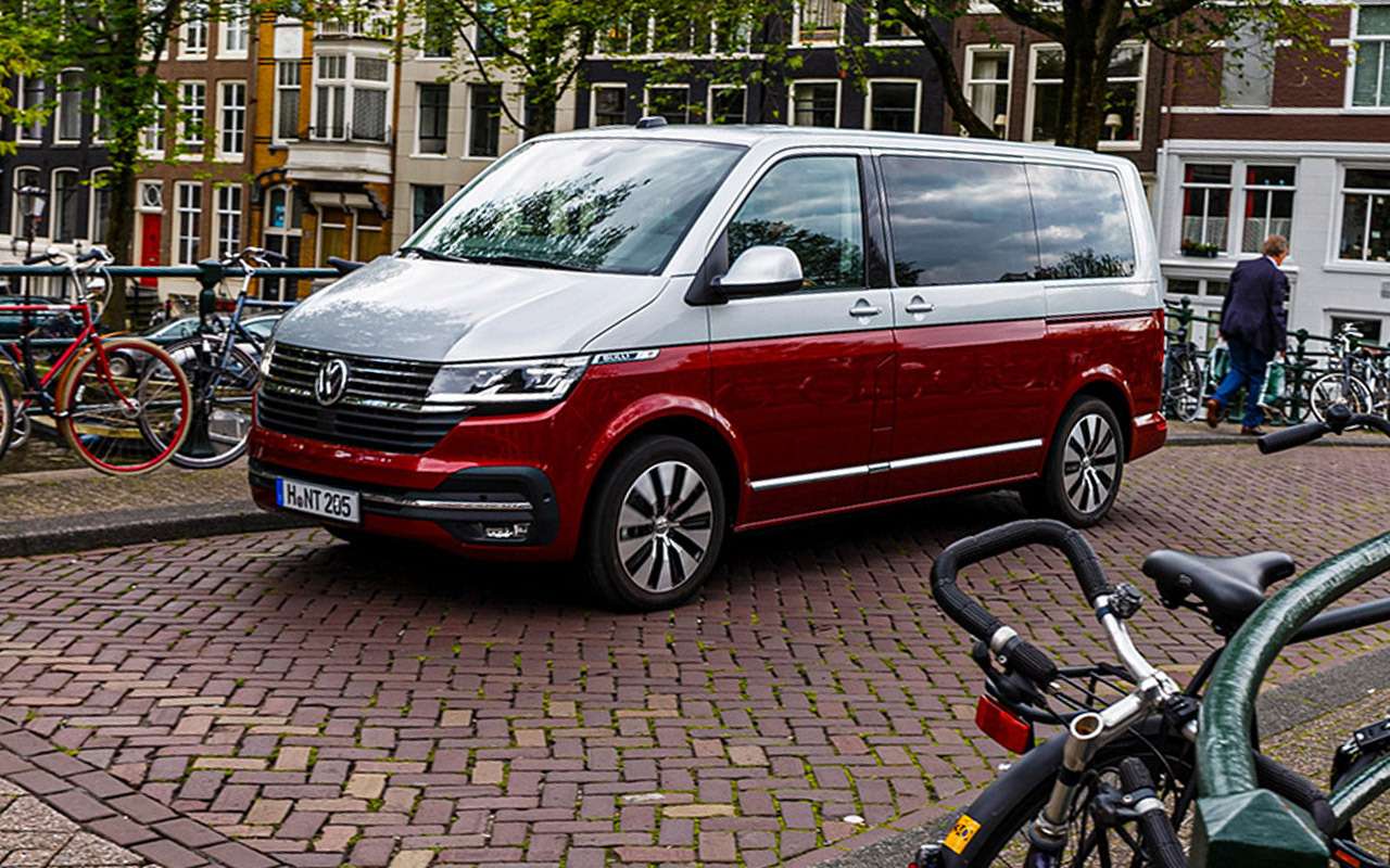 Обновленный минивэн VW Caravelle — все изменения