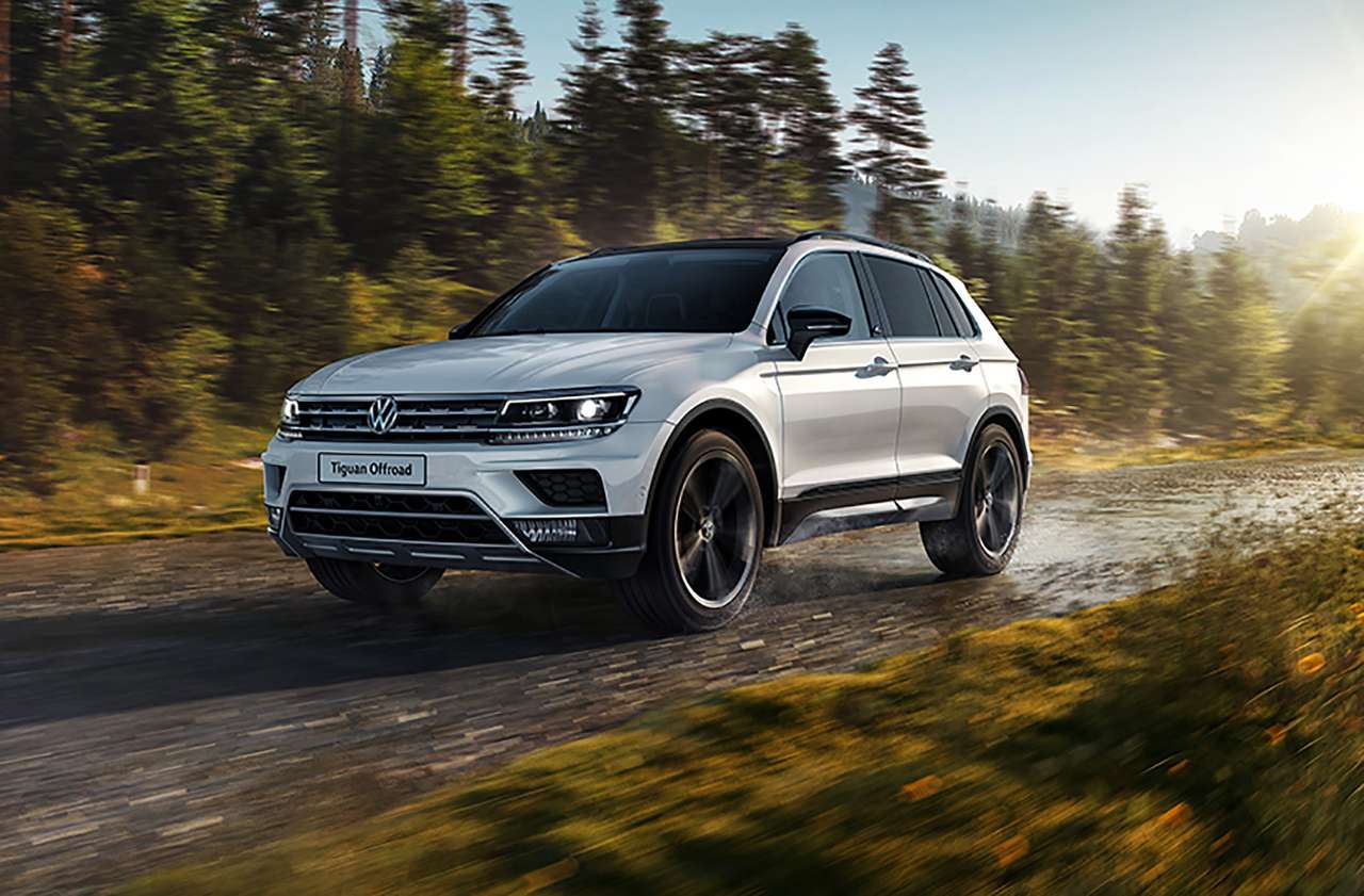 Самый «внедорожный» VW Tiguan: российские цены и комплектации
