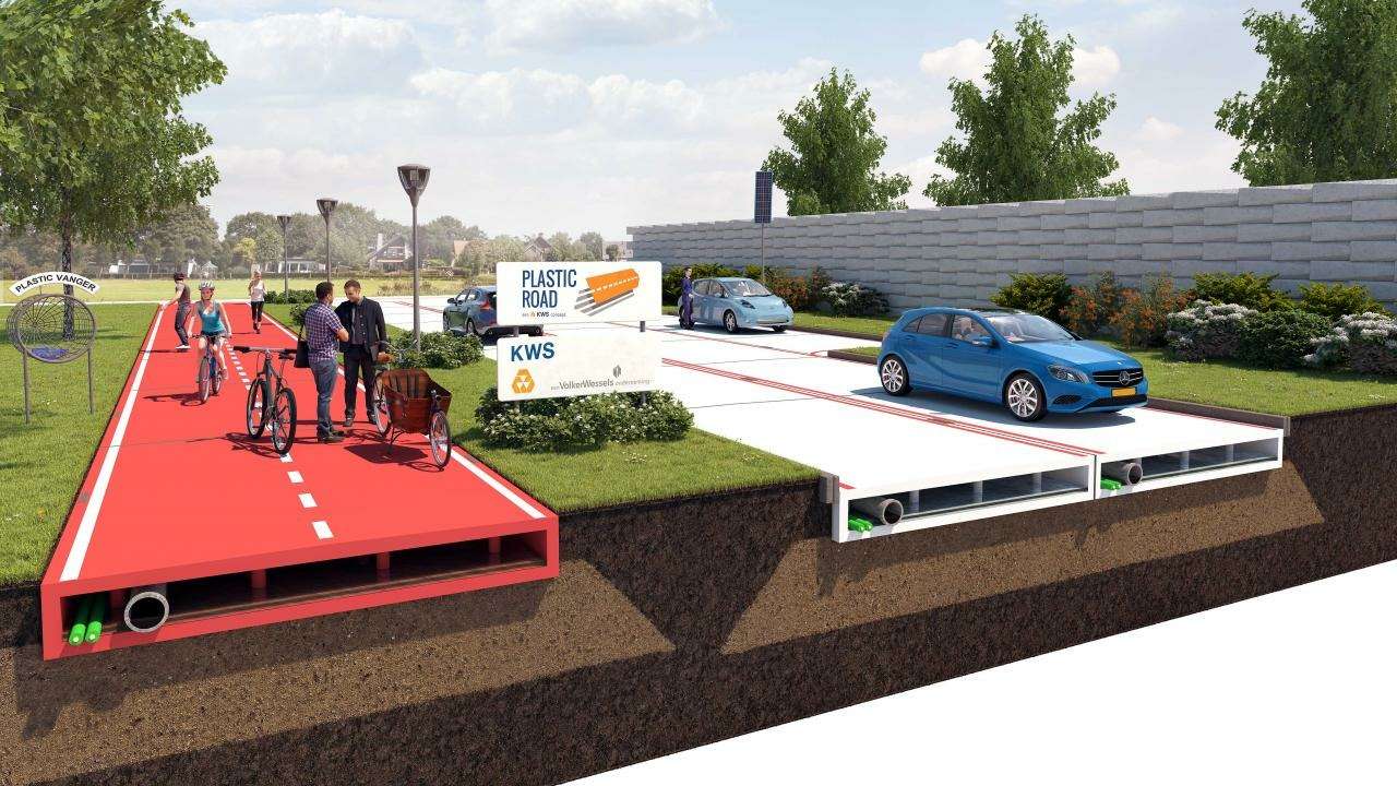 Мусорный хайвей: из чего лучше строить дороги