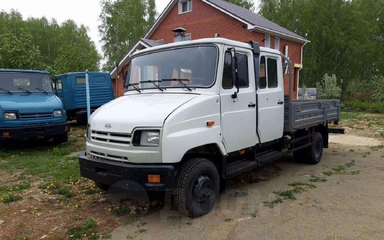 7 мест, дизель, без пробега — продается редкий ЗИЛ Бычок!