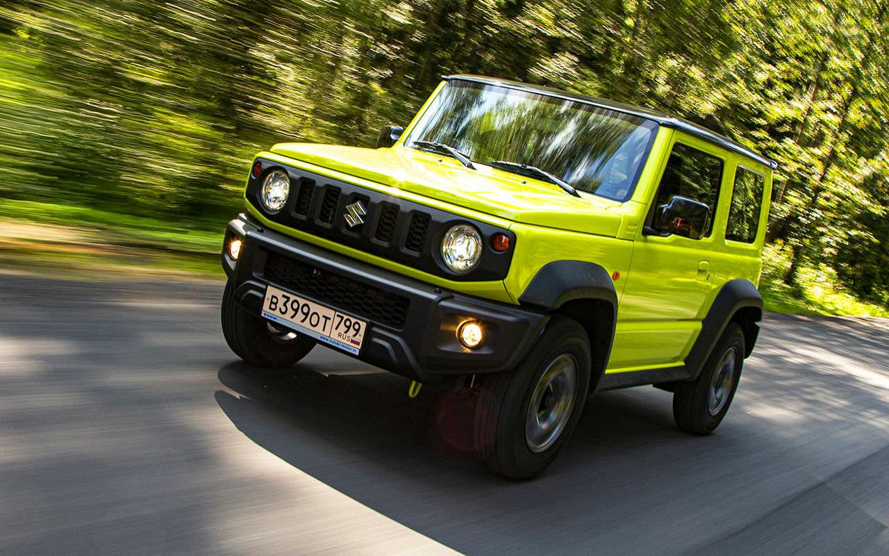 Новый Suzuki Jimny: еще меньше, еще теснее!