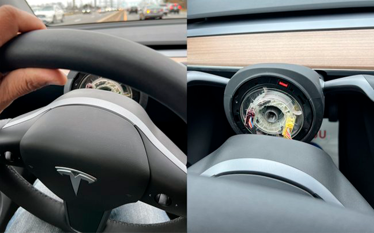 Новенькая Tesla едва не убила своего владельца