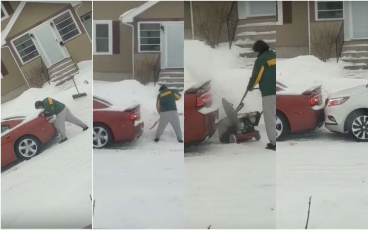 Прощаемся с зимой: 6-минутное смешное видео про пробуксовку