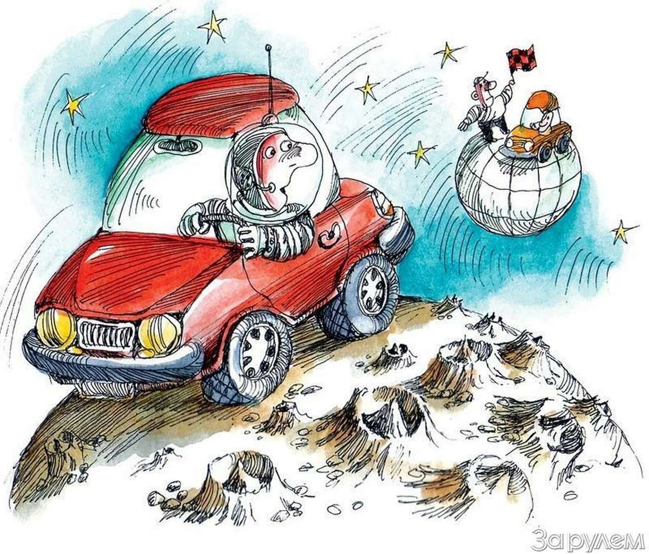 Луна, далее везде