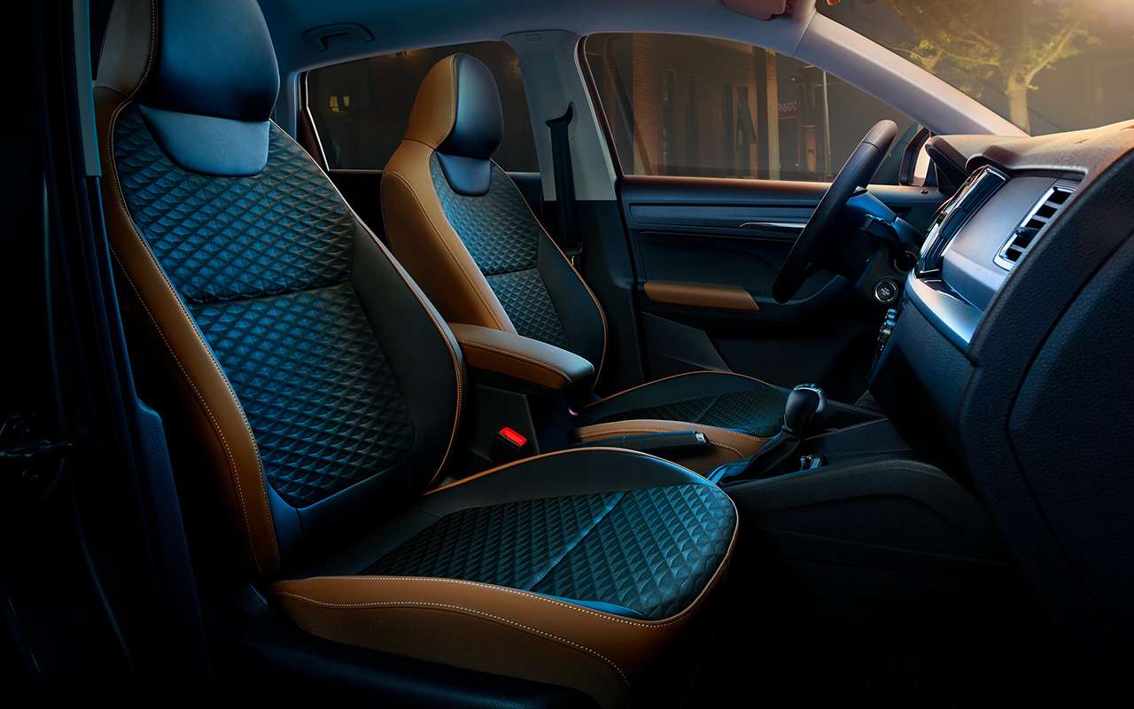 Интерьер Skoda Kamiq
