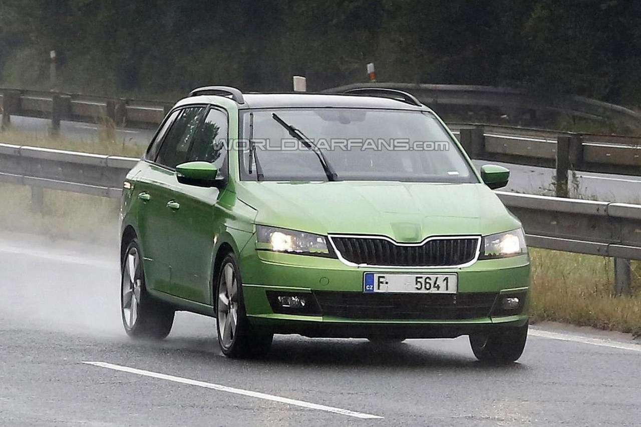 Новая Skoda Fabia примерила кузов универсал