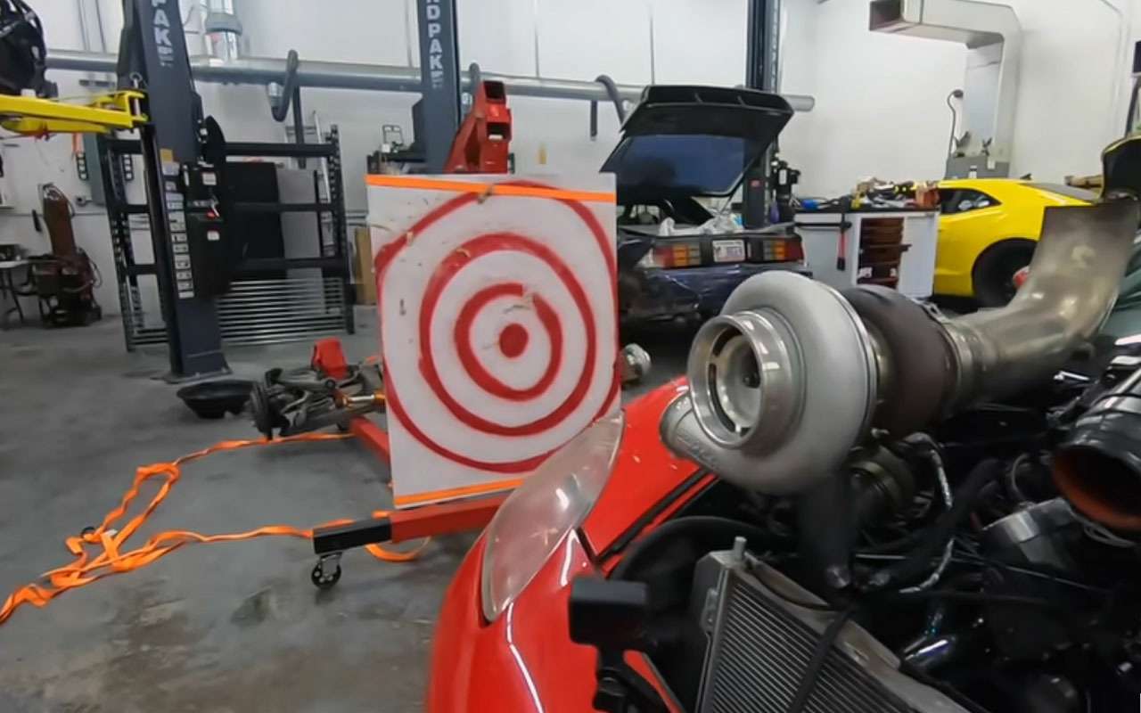 Посторонние предметы в турбине — видеоэксперимент