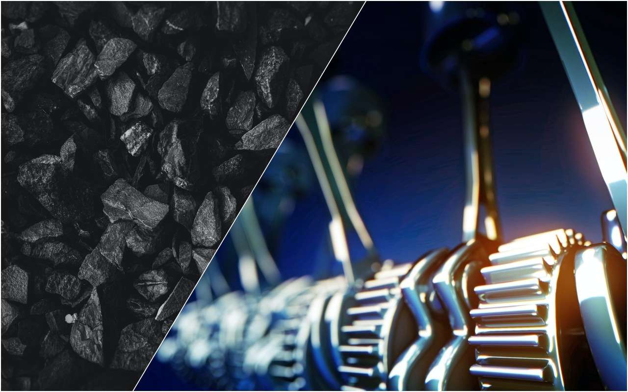 Дизельный мотор, работающий... на угле? Да!