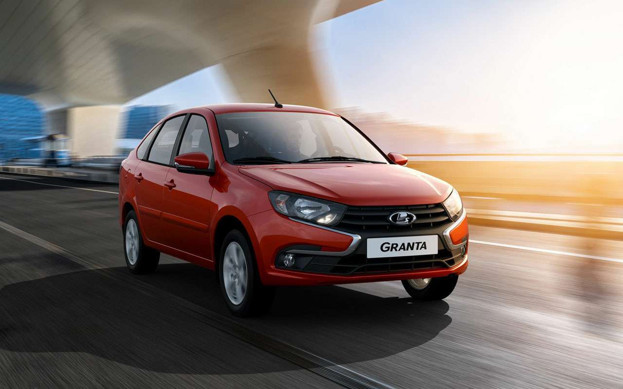 Granta отбивает покупателей у других моделей Lada