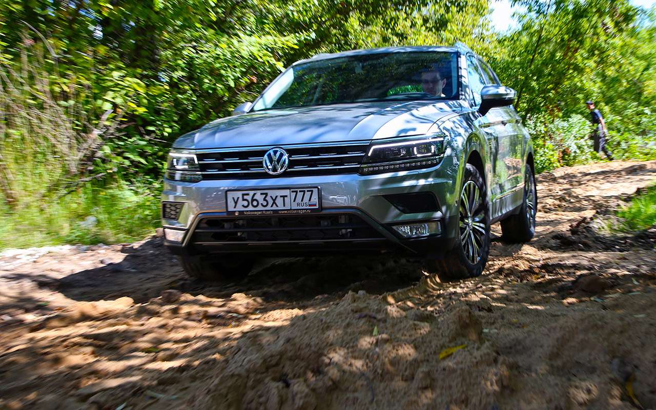 Стандартный Tiguan или Tiguan Offroad - кто лучше на бездорожье