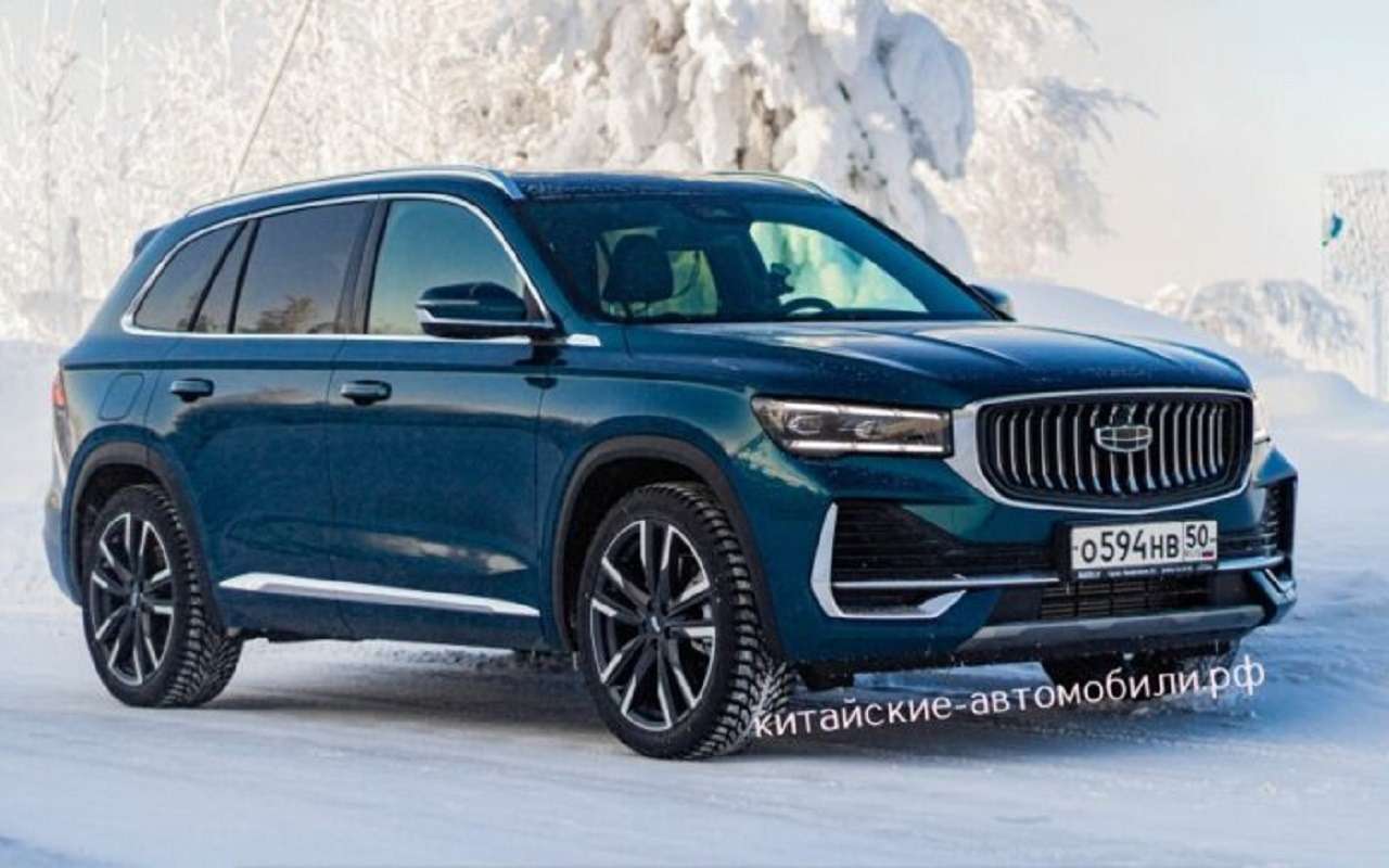 Кроссовер для России — Geely Monjaro. Первые фото без камуфляжа
