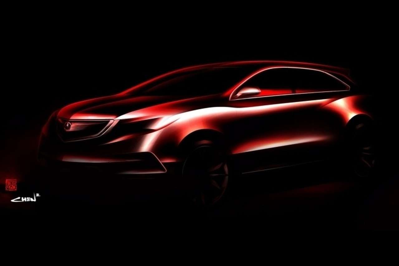 Прототип Acura MDX покажут на автосалоне в Детройте 