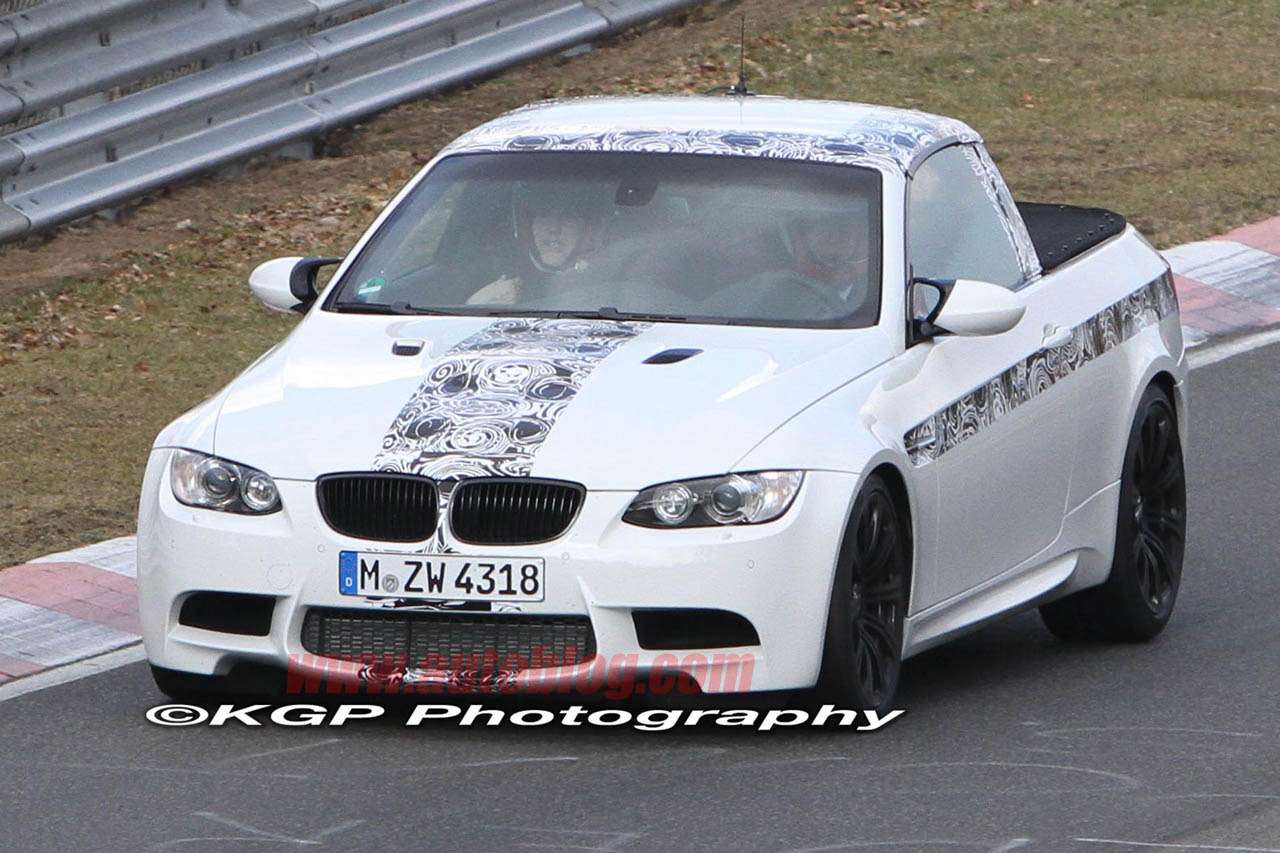 На Нюрбургринге замечен пикап BMW M3