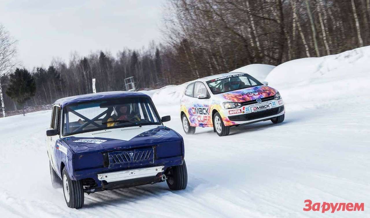 ВАЗ-2105 против Polo на трассе: кто кого?