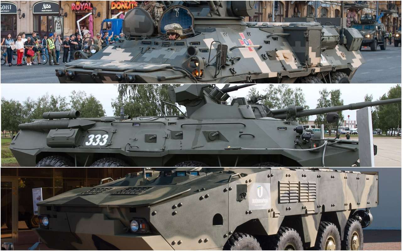 Сравнение бронетранспортеров России и Украины