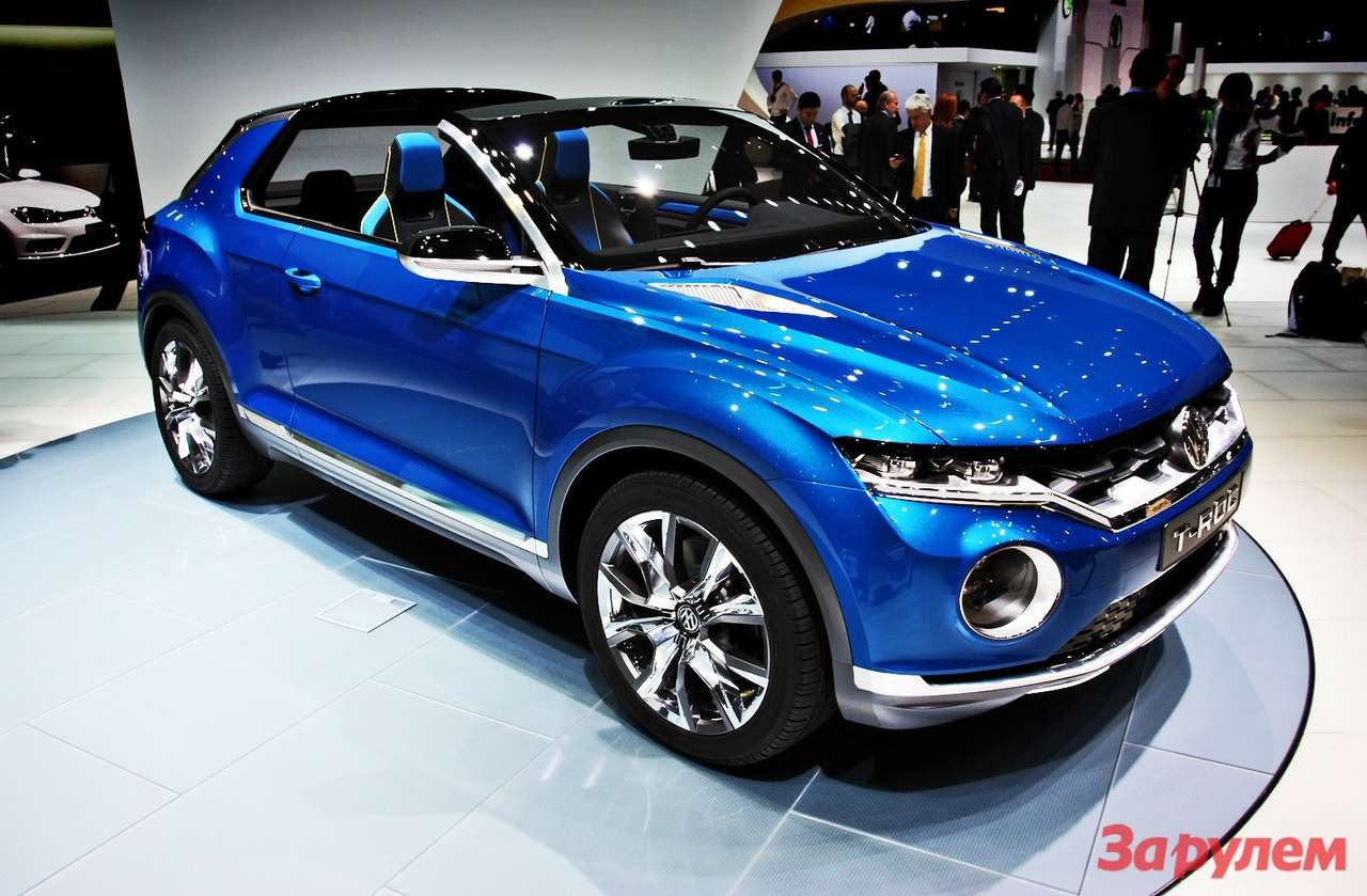 Volkswagen запустит компактный кроссовер T-ROC в серию
