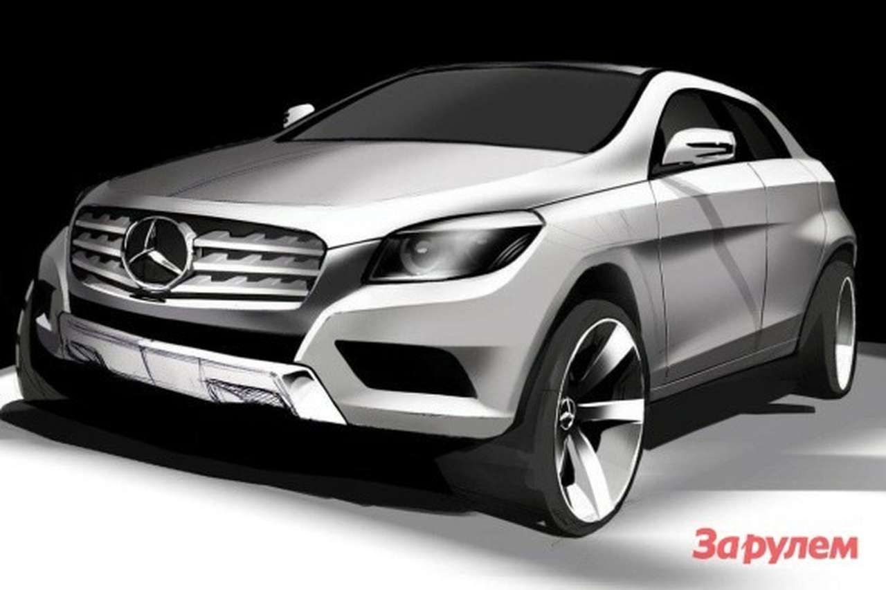 Купеобразный SUV Mercedes-Benz появится в 2015 году
