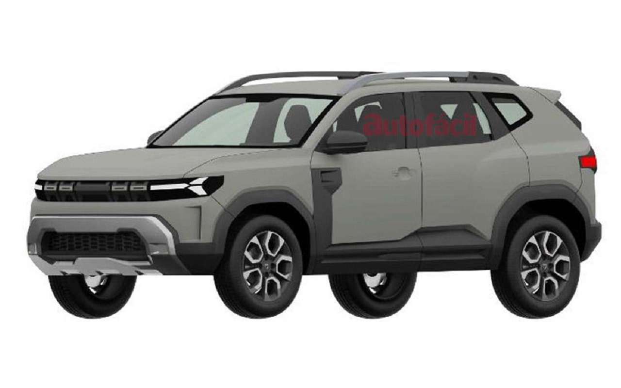 С прицелом на новую Ниву: запатентован дизайн Dacia Bigster