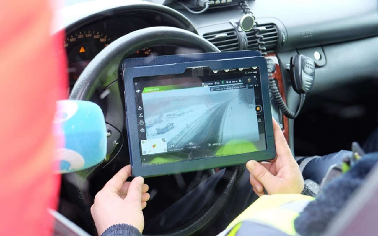 Беспилотники ГИБДД уже следят за водителями