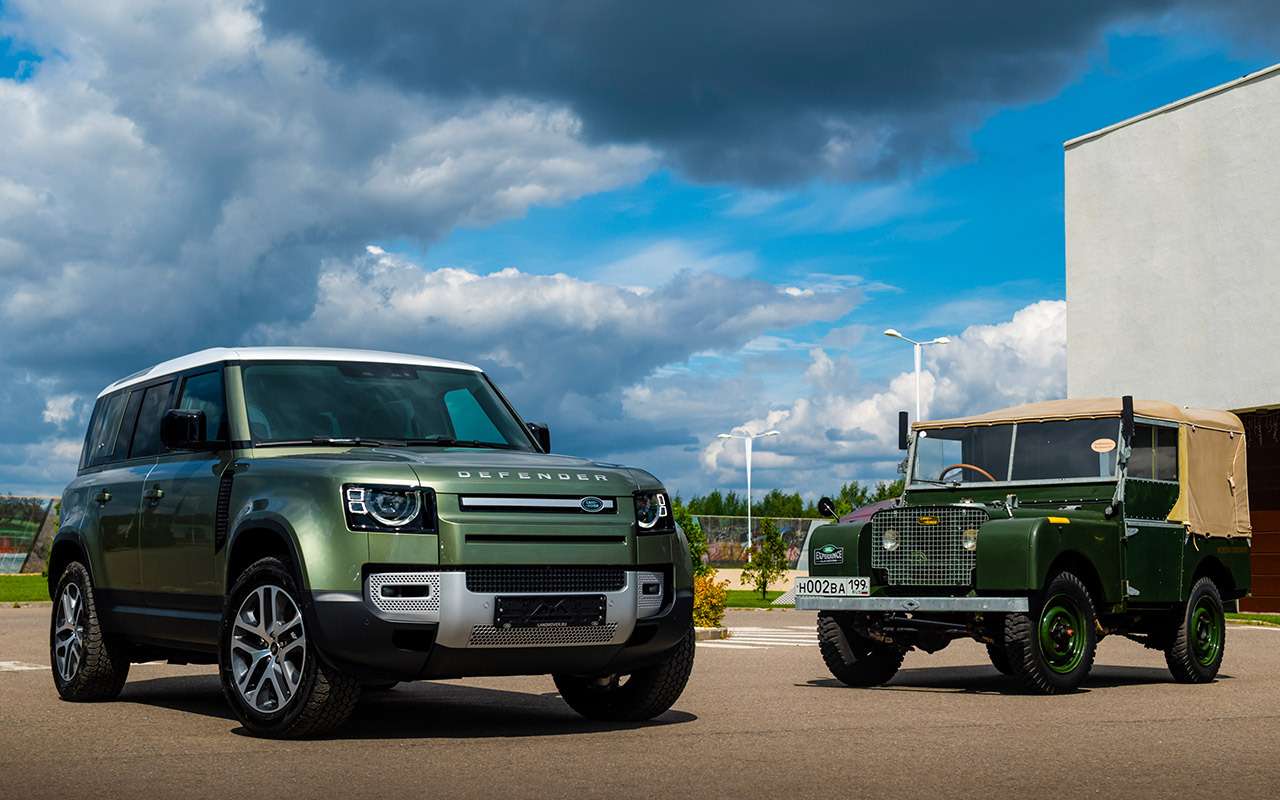 Land Rover Defender 110. Цена в России — от 4 500 000 ₽
